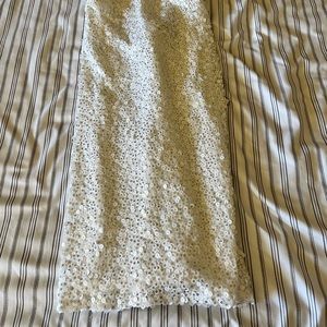 Backless sequin dress